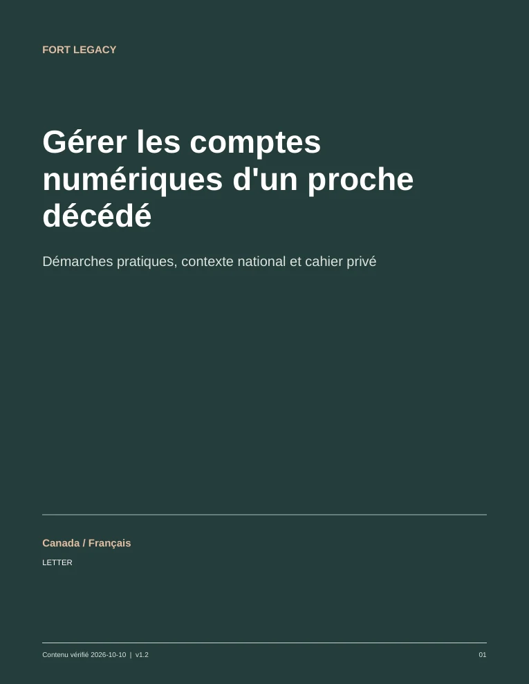 Guide PDF: Canada / Français