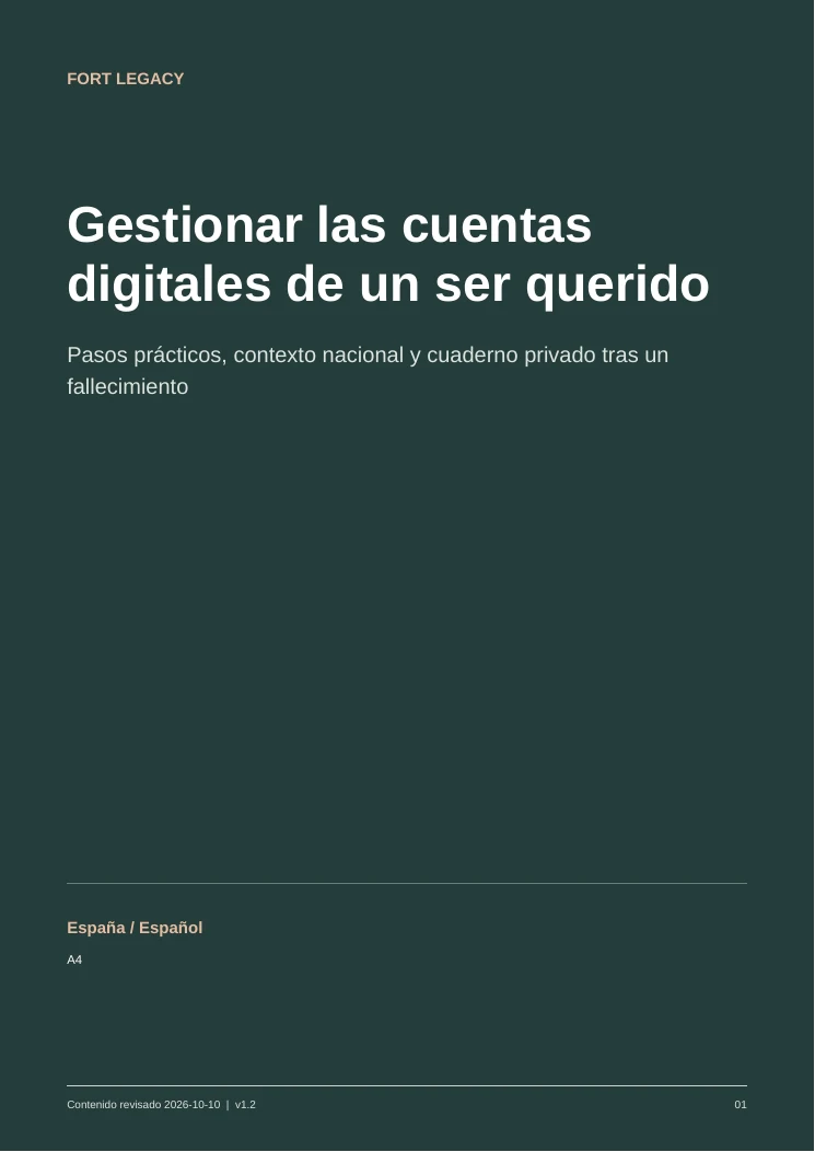 Guía PDF: España / Español