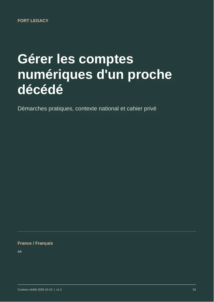 Guide PDF: France / Français