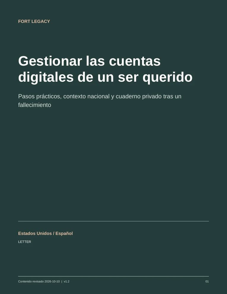 Guía PDF: Estados Unidos / Español